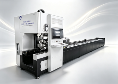 Metal Tube Laser Cutting Machine For Round Square Rectangular Pipe