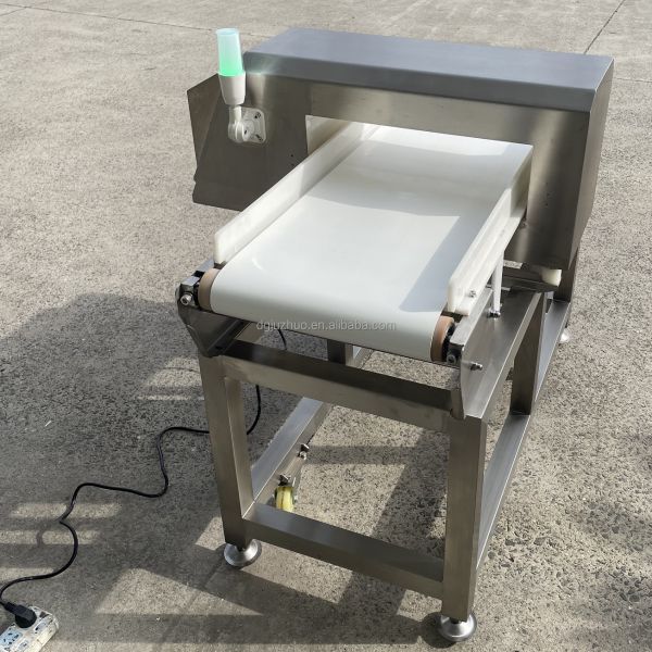 FDA Standard Belt Conveyor Type Confectionery Industry Metal Detector JZD-600