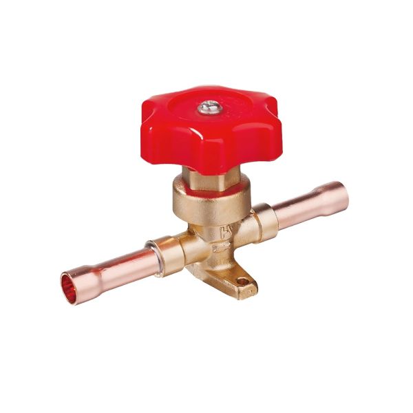 HONGSEN KM-3/8SAE Diaphragm Hand Shut-Off Valve New Condition HVACR Components for Refrigeration Advertising Industry 1 Year
