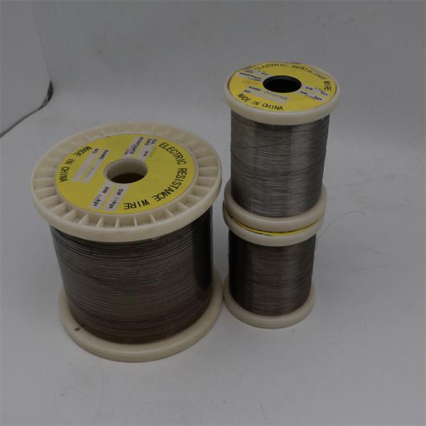 Round FeCrAl Wire High Temperature 1500℃ Heat Stress Resistant Wires 0Cr23Al5 Wire