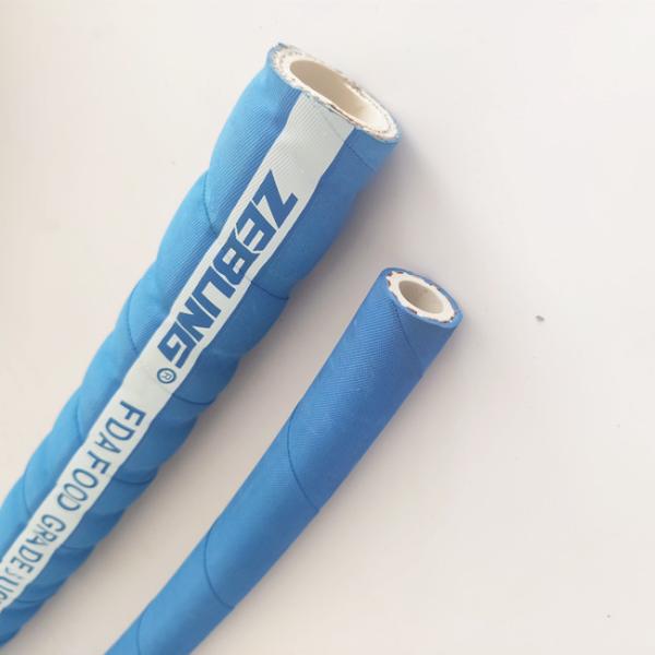 Oil Resistant Food Grade Rubber Hose , Food Safe Flexible Tubing FDA Approved