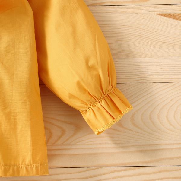 Trumpet Sleeve Spring Children'S Clothing Two Piece