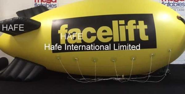 5 M 8 M Outdoor Floating Advertising Balloon Waterproof Long Durability Logo Outside