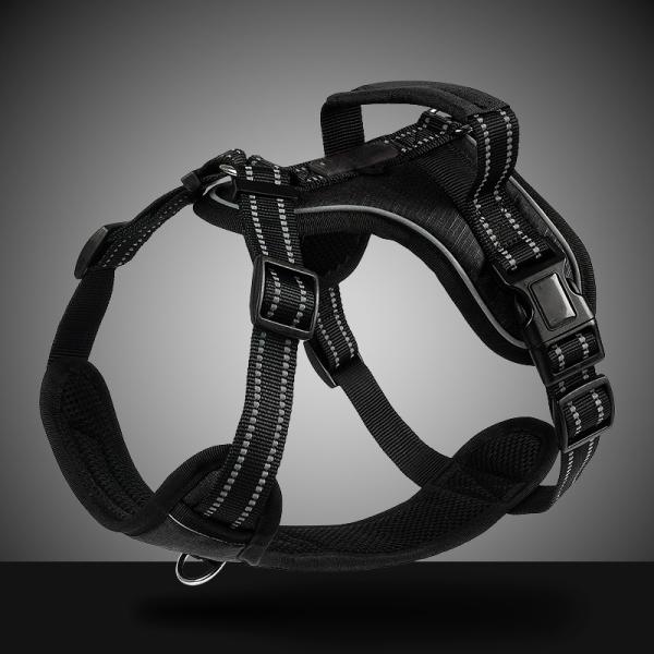 Correa reflectiva a prueba de explosión personalizada para perros medianos y grandes en Chengbei Special Dog Chest Strap
