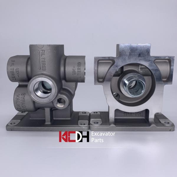 Основание основания 1R0716 фильтра для масла аксессуаров 1R-0716 экскаватора  330C/330D/336D алюминиевое, соответствующее для собрания воздушного фильтра