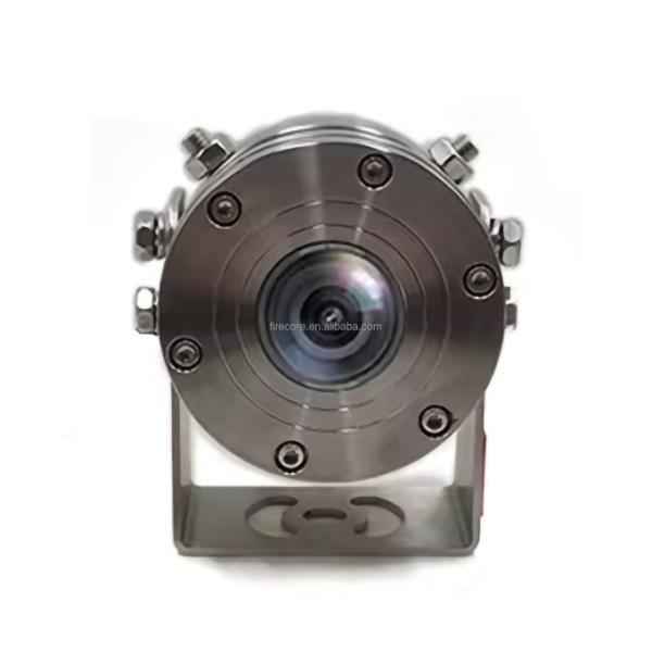 4K CCTV Anti-Explosion Fisheye PTZ Camera Stainless Steel for Truck Build-in MIC Starlight IR