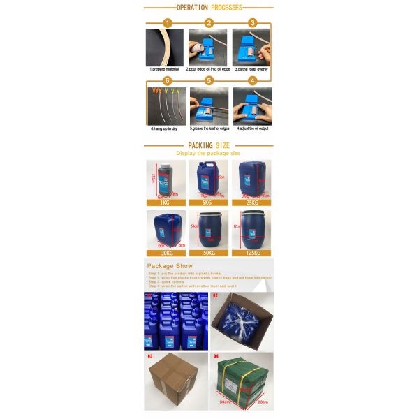 Water Based One-time Fullness  Leather Edge Color Paint for Bags Shoes Belts Adhesive