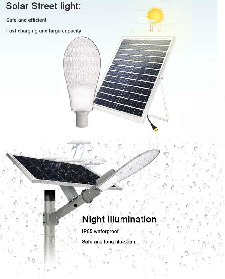 30000h уличный свет СИД жизни IP65 100lm/W водоустойчивый с панелью солнечных батарей