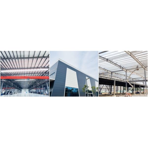 Modular Steel Frame Office Workshop buildings Built On Site Anti Corrosion OEM