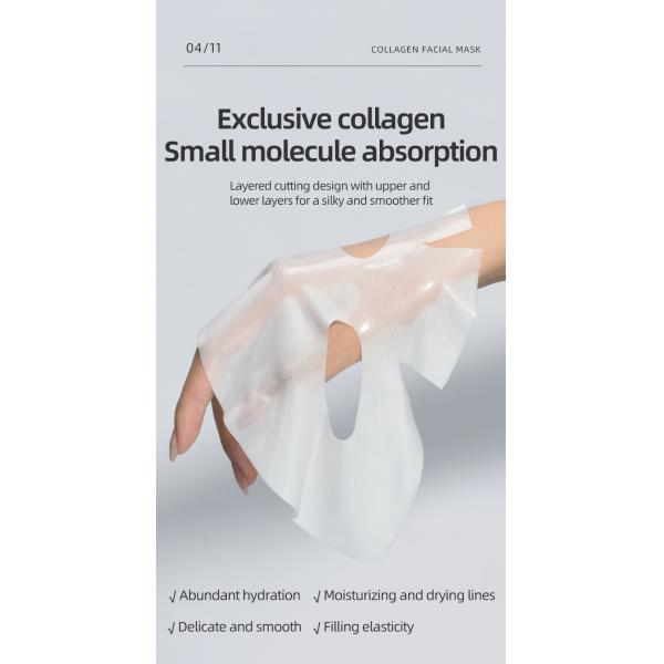 Beauty Bio-Collagen Real Deep Facial Mask Anti Wrinkle Lifting Anti-Aging Collagen Night Wrapping Mask for Skin Care