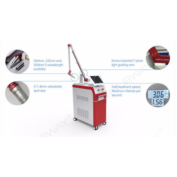 China top 10 supplier's Nd yag laser tattoo removal machine pigment removal skin spot removal