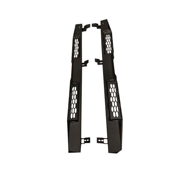 2pcs Powder Coated Car Body Kit for Toyota Tacoma Front Bumper Rear Bumper Protection