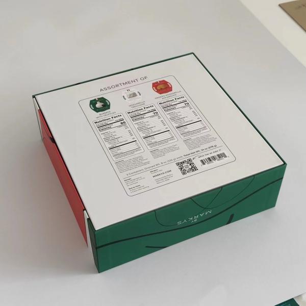 Reciclado sellando la caja de regalo de papel rígida de la vela Matt Lamination