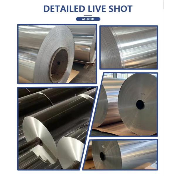 8011 Aluminum Foil | Customizable | Waterproof, Moisture-Proof & Thermal Insulation | For Roofing / Wall / HVAC Duc