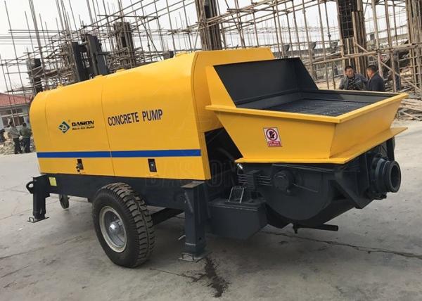Light Weight Schwing Concrete Pump / Small Cement Pump For Construction