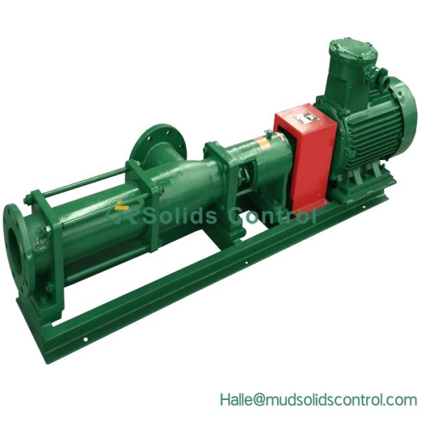 TRG50A-110 Pompe à vis de 50 m3/h: pompe de transfert spéciale pour forage et contrôle des solides