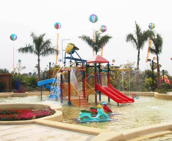 Casa galvanizada gigante de aço inoxidável da água do mergulho quente do campo de jogos do Aqua 304 para o parque do Aqua