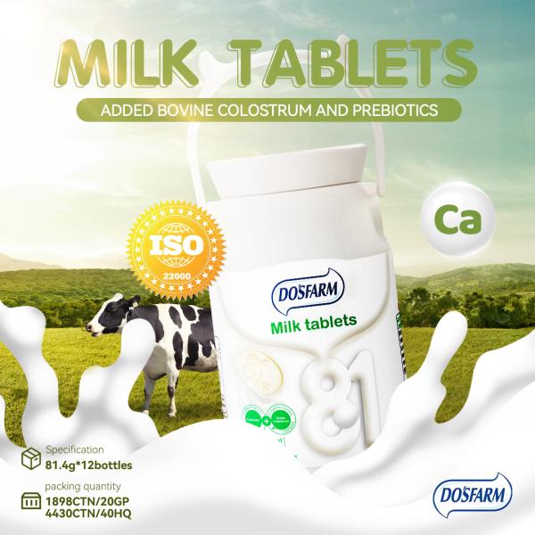 Enfants de la ferme de Do grandissant de belles Tablettes de lait de pot avec du lait Powde de 81% Nouvelle-Zélande