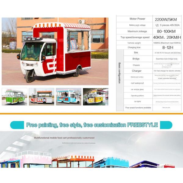 Various Styles of Food Trucks Supported by Customizable Mobile Kitchen Other Options