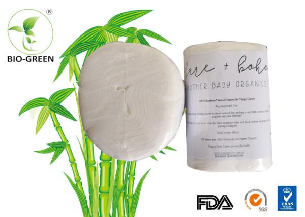 Girls Fleece Bamboo Diaper Liners 100% Biodegradable Flushable Material Founded