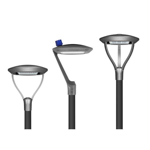 TUV CB ENEC SAA SABER CE RoHS Approved 60W CROWN LED Street Garden Light Urban Lighting IP66 Waterproof Outdoor