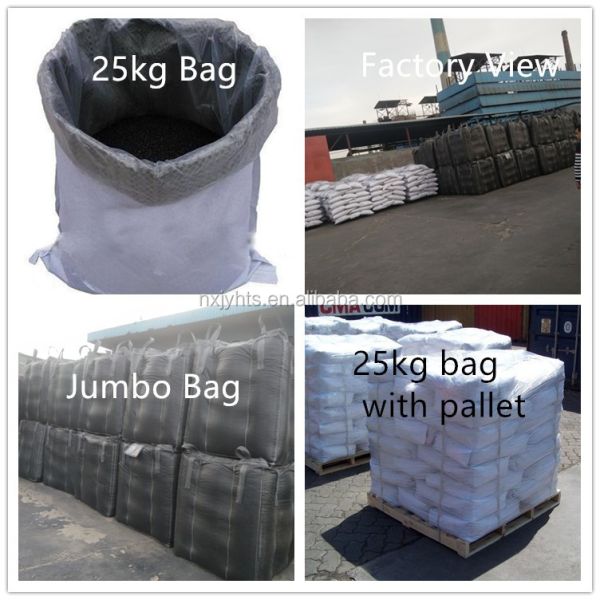 500-1100mg/G Iodine Value Low Ash Water Washed Granular Activated Carbon For Water Treatment