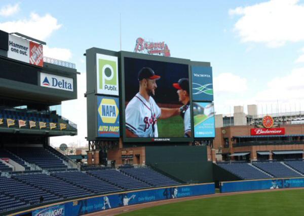 IP65/IP54 Perimeter Led Screen , P10 SMD3535 Football Stadium Advertising Boards