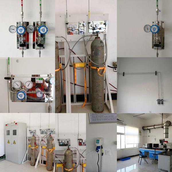 Газовый коллектор аргона из нержавеющей стали с автоматическим переключением на 3000 фунтов на квадратный дюйм