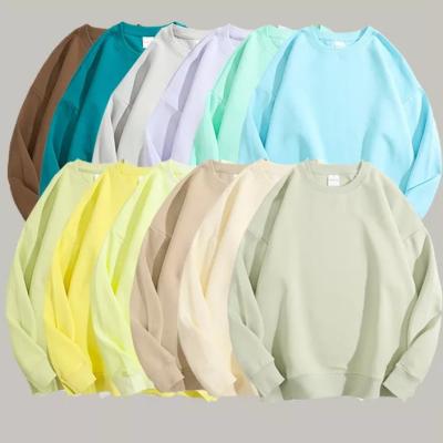 OEM Sublimation Blank Oversized Sweatshirts Without Hood 100% Cotton