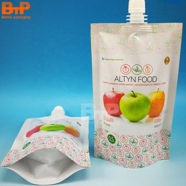 Customized Handling and Beverage Industrial Use Aseptic Packaging Bag for Drink Juice Water Sachet