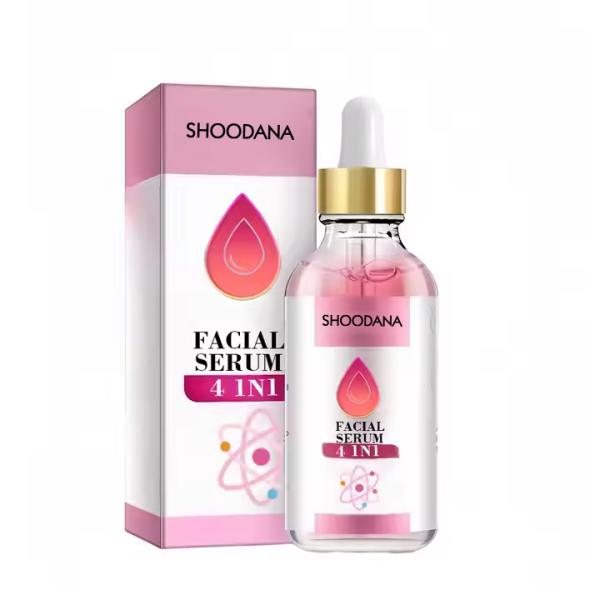 Sero Hidratante orgánico Blanqueador Resistencia al envejecimiento Conteniendo vitamina C Niacinamida y ácido hialurónico