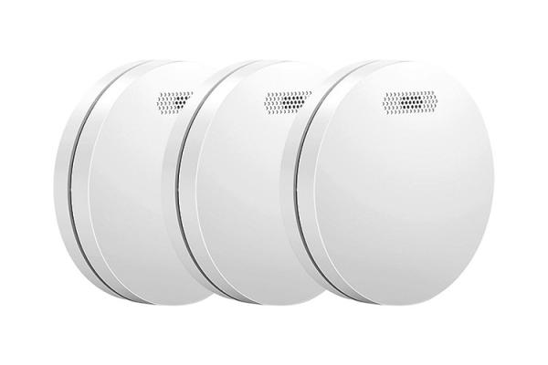 Alkaline Zinc Battery Tuya App Smart Smoke Detector For Home And Factory Security