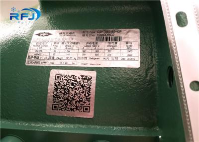 Compressor mais frio do parafuso do sistema CSH7563-80-40P 80HP Bitzer