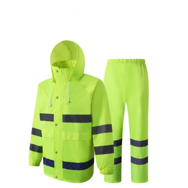 Safety Motorcycle Reflective Safety Clothing 300d Oxford Fabric Windproof