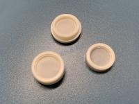 Filtro de disco de perfusão com malha de nylon 15μM ABS branco OD13.0×3.6mm IV Drip Chamber