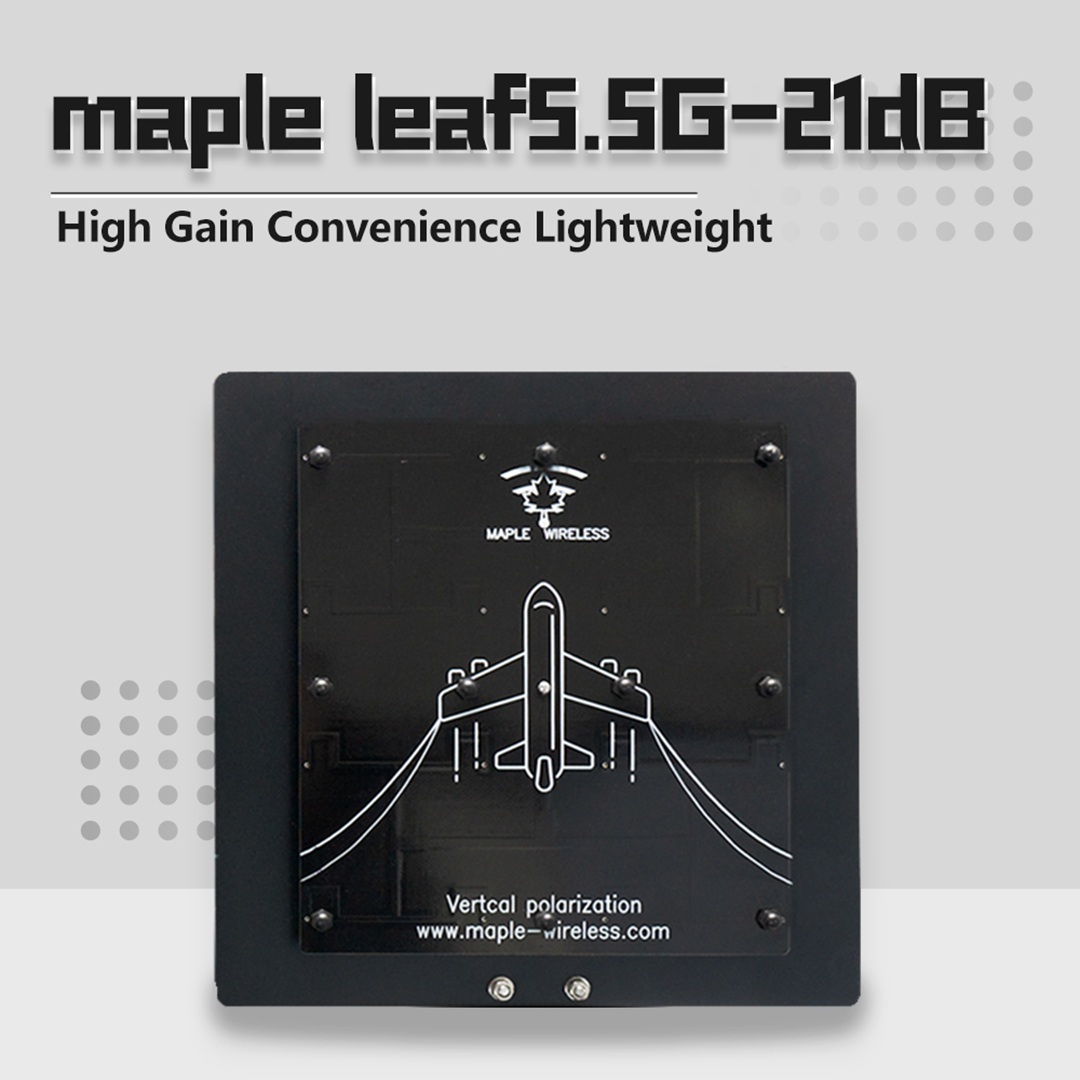 High Gain 5.8Ghz 21dBi Directional Patch Antenna with SMA Connector Maple HM30 Rush Solo Transmission Drones Accessories