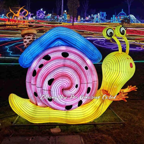 Dragon Animal Art Lantern for Street Decoration Waterproof Silk Festival  Lantern 