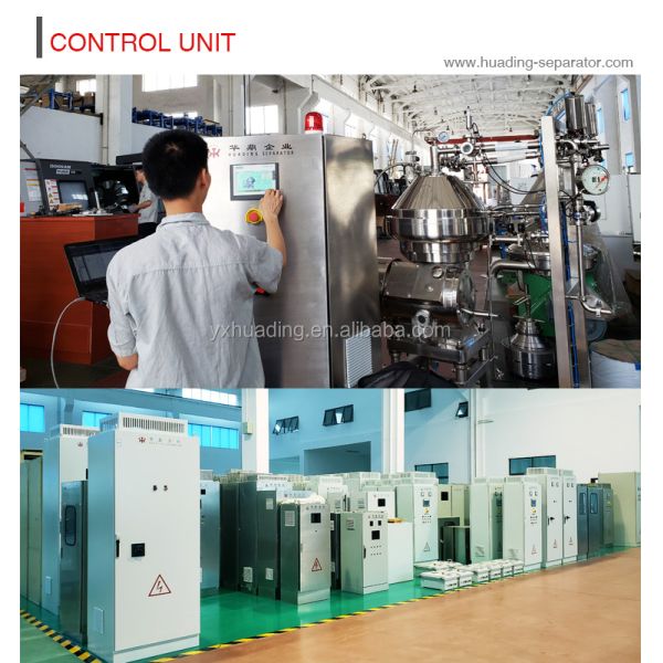 220V - 480V Biodiesel Separator Machine Disc Stack Centrifuge 300W