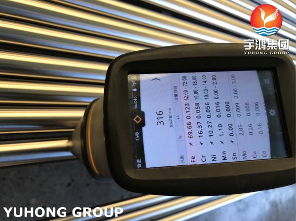 ASTM A269 TP316L Bright Annealed Seamless Tube For Sea Water Equipment