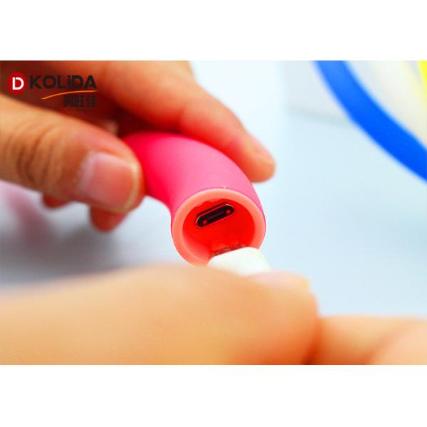 Silicon Flashing LED Dog Necklace , Night Safety Pet Puppy Dog Pedant Collar 70cm