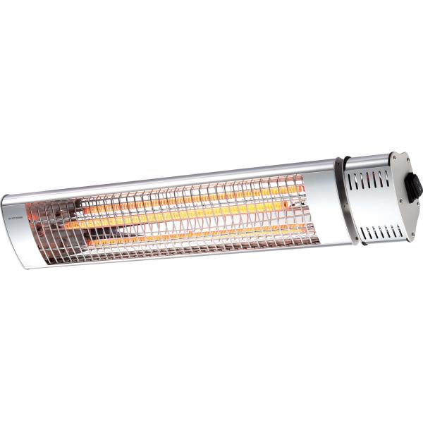IP65 2000W Remote Control Electric Patio Heater Infrared Heat Carbon fiber heating Wall-Mounted/free standing outdoor
