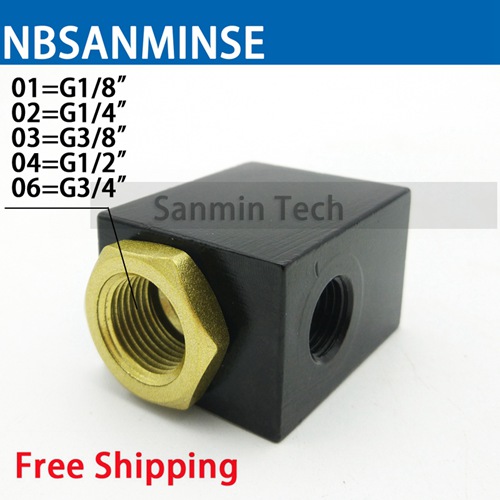 Выпускной золотник 1/8 НБСАНМИНСЭ КЭ быстрый 1/4 3/8 клапанов 1/2 пневматической температуры клапана воздуха нормальной высококачественных