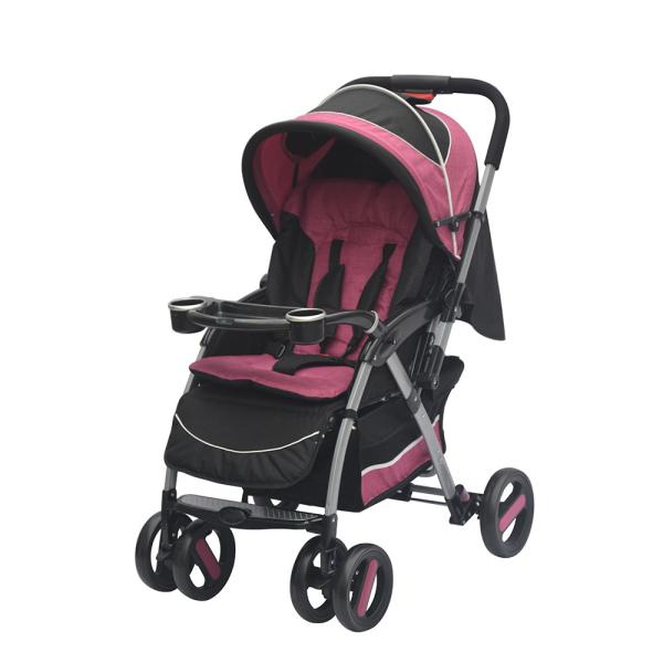 9.6kg 3 In 1 SS Fabric Infant Carriage Strollers For Walking