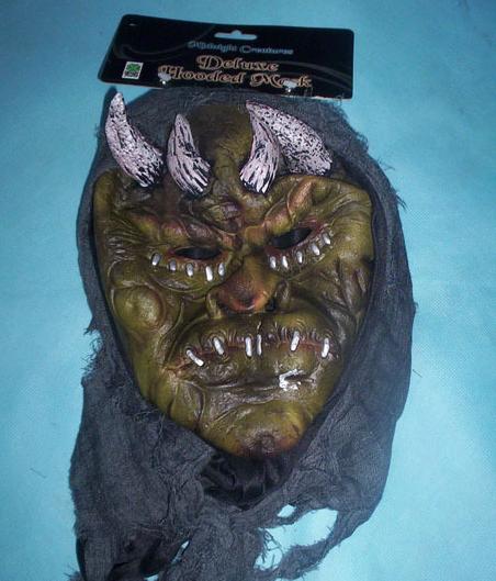 Vinyl Halloween mask for ghost festival mask holiday mask toy
