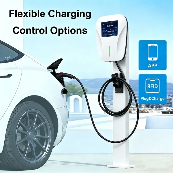 Wall-mounted 7 kW 32A EV Charger with 200-220V Input for Efficient Electric Vehicle Charging