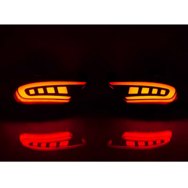 New Mitsubishi Montero Sport 2013-2015 Car Accessories LED Reflector Pajero Sport Tail Lamp Turn Signal Rear Bumper Lights