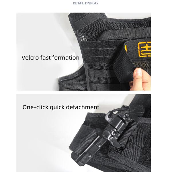 Customized Flame Retardant Bulletproof Vest Light Weight Stab-Proof Vest