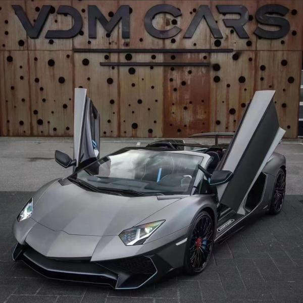 Para Lamborghini Aventador LP700 Fibra de carbono Kit de carrocería Aventador Actualizado 740SV delantero y trasero parachoques