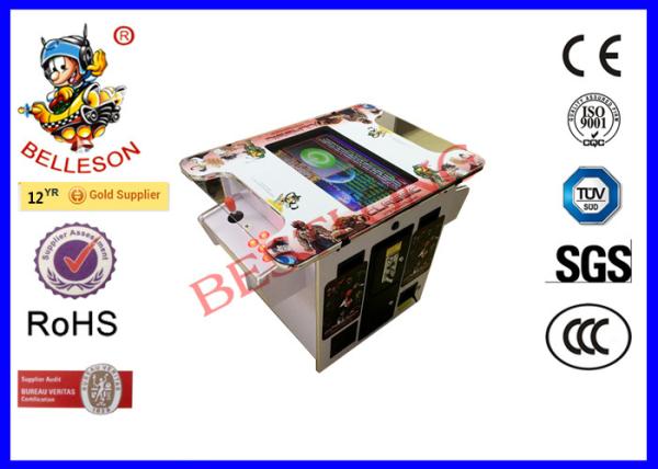 89CM Length Black White Classic Cocktail Arcade Machine For Bars / Coffee Shops