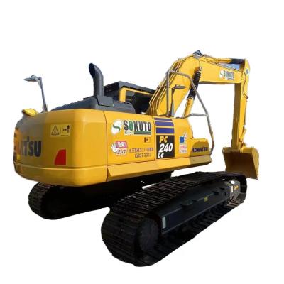Excavadora Komatsu PC240 usada, SAA6D107E-125kW Potência nominal do motor, 6930mm Profundidade máxima de escavação